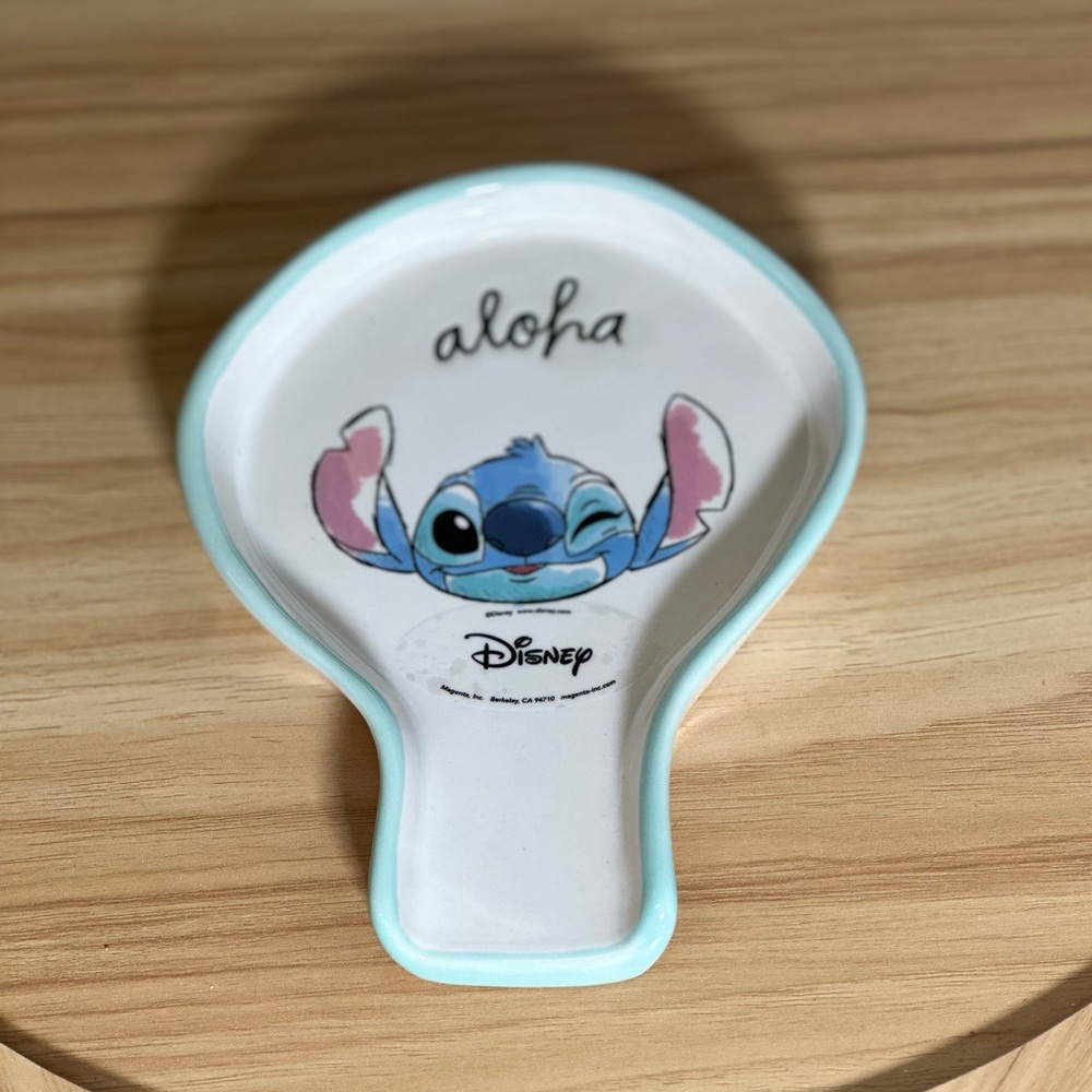 Rae Dunn x Disney Stitch Aloha Spoon Rest